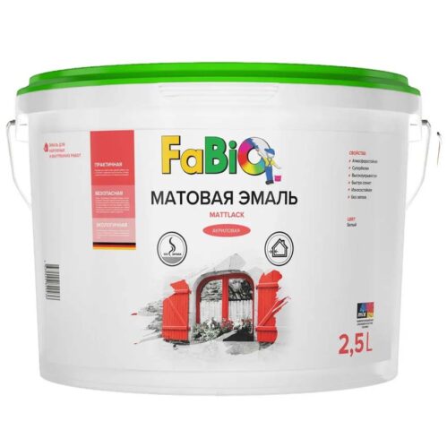 FaBio Матовая эмаль MATTLACK