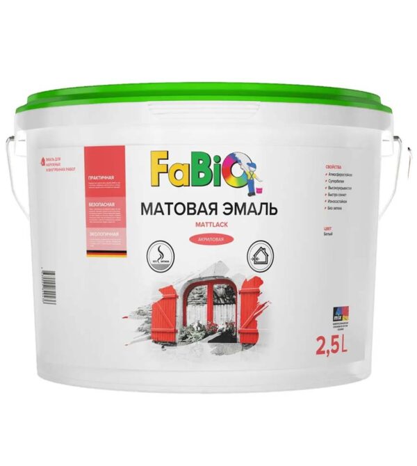 FaBio Матовая эмаль MATTLACK