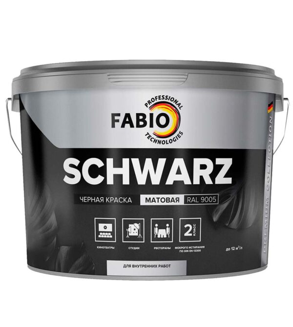 Краска FaBio SCHWARZ