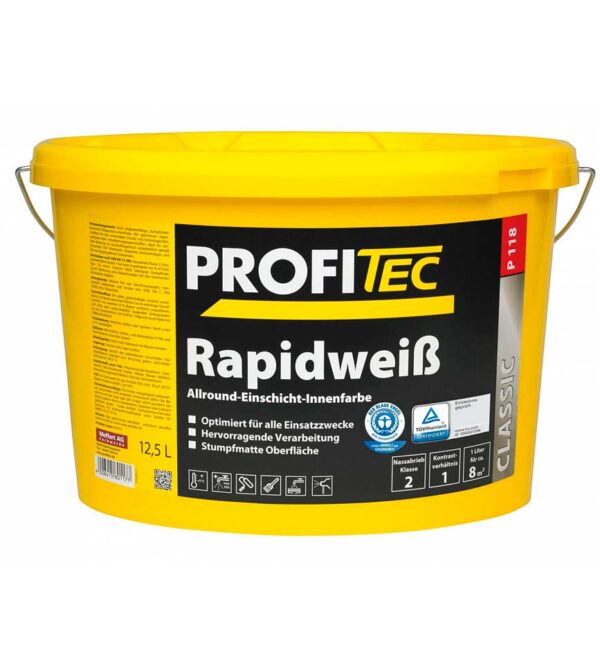 Краска PROFITec P118 weiss Rapid Plus